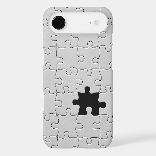 You Complete Me Romantic Black and White Jigsaw (Back)