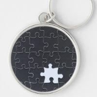 You Complete Me Romantic Black and White Jigsaw