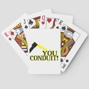 You Conduit Playing Cards