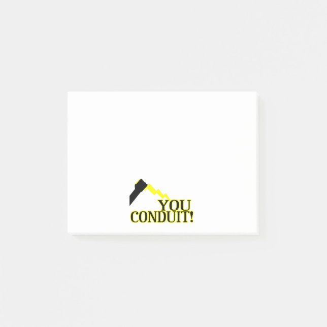 You Conduit Post-it Notes (Front)