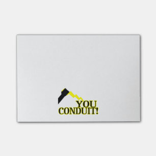 You Conduit Post-it Notes