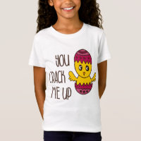 You Crack Me Up Easter Chick Funny Drawing Cute
