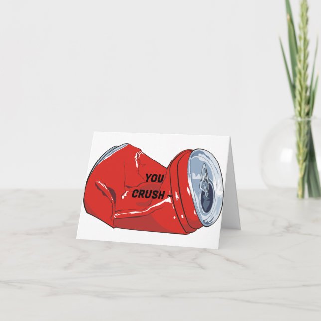 YOU CRUSH BEING A DAD BIRTHDAY/FATHER'S DAY CARD (Front)