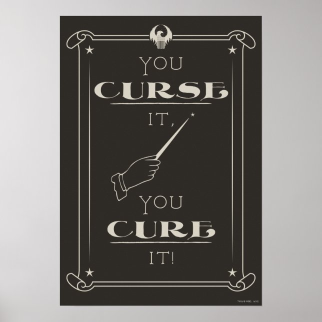 You Curse It, You Cure It Poster (Front)