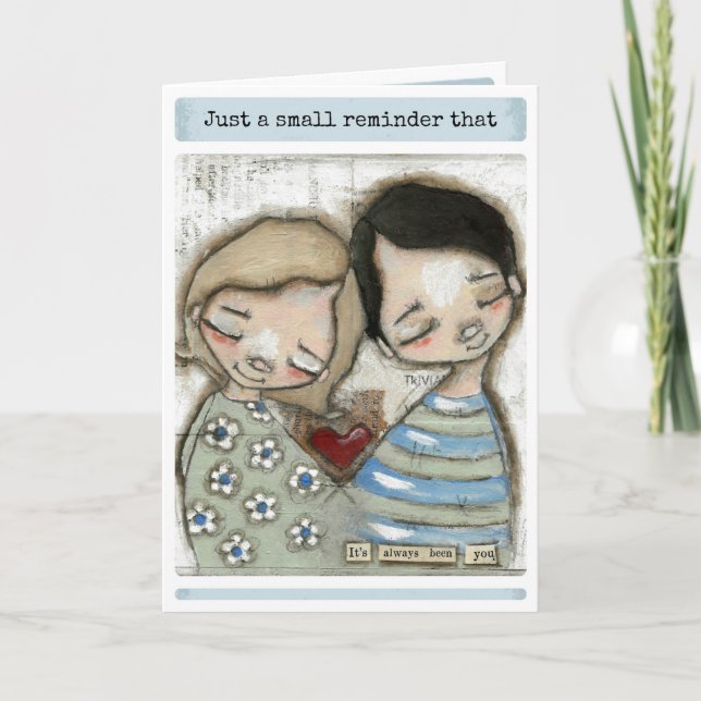 You - Customise for any Love-filled occasion Card (Front)