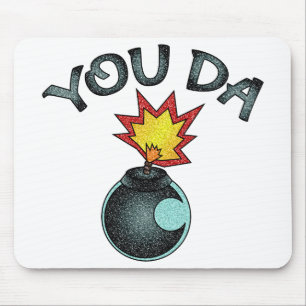 You Da Glitter Bomb Mouse Mat