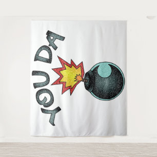 You Da Glitter Bomb Tapestry