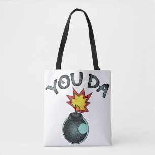You Da Glitter Bomb Tote Bag