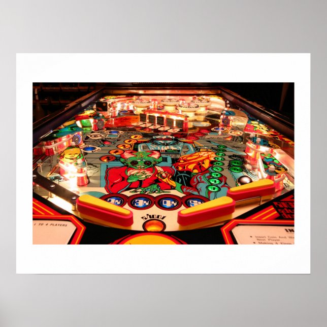 You deal pinball poster (Front)