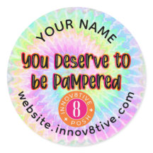 You Deserve to Be Pampered Tie Dye