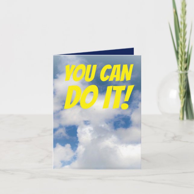 You Did It Card (Front)