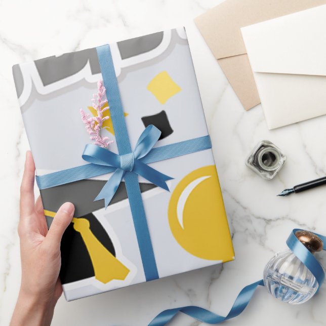 You Did It! - Graduation Wrapping Paper (Gifting)