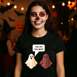 You Do You Boo Funny Paisley Ghosts Halloween T-Shirt