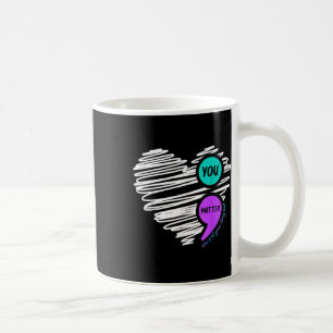 You Dont Let Your Story End Suicide Awareness  Coffee Mug