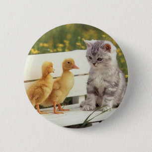 You Don't Look Like A Kitty? What Are You? 6 Cm Round Badge