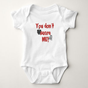 You don't scare me Halloween costume Baby Bodysuit
