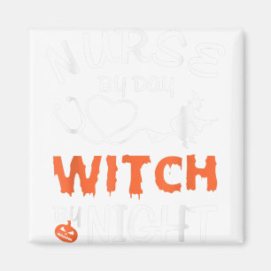 You Don't Scare Me I'm A Nurse Funny Nurse Hallowe Magnet