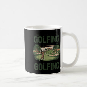 You Don't Stop Golfing When You Get Old Motivation Coffee Mug