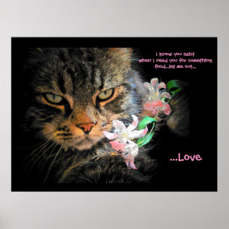 You exist for love haiku poster