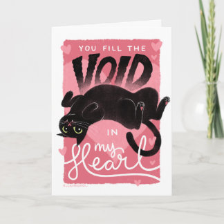 You Fill the Void in My Heart Holiday Card