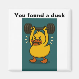 You found a duck - rubber duck hide on cruise ship magnet