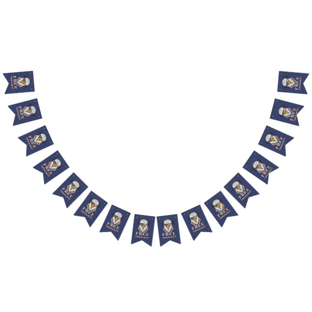 you free tonight? 4th of july patriotic bald eagle bunting  (All)