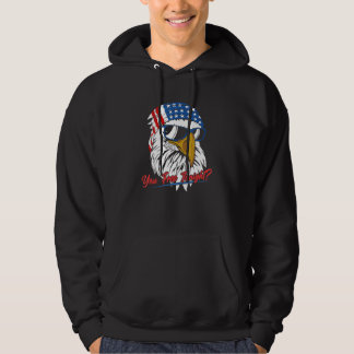 You Free Tonight Bald Eagle American Flag Happy 4t Hoodie