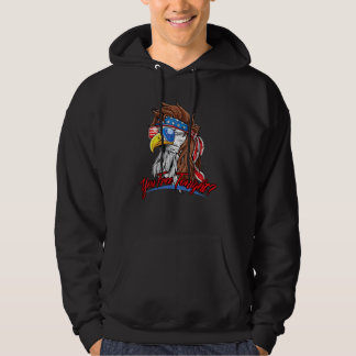 You Free Tonight Bald Eagle American Flag Happy 4t Hoodie