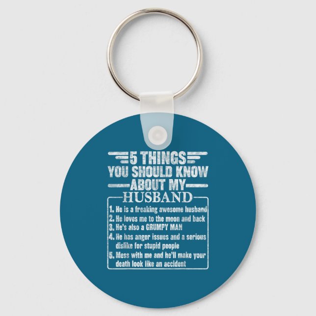 You Funny 5 Things Should Know About Key Ring (Front)