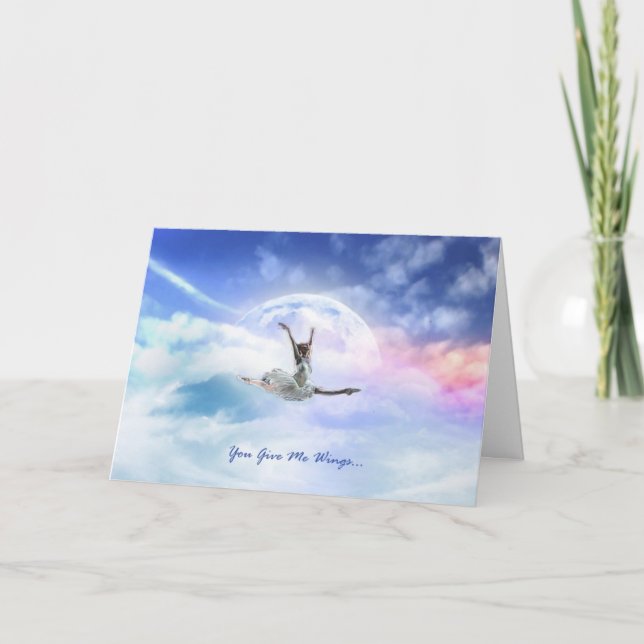 You Give Me Wings Card (Front)