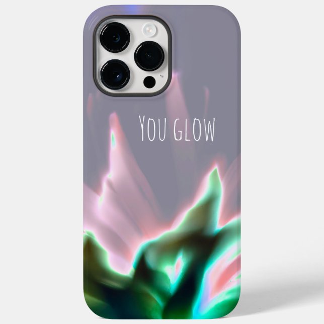 "You Glow" Floral Abstract Art  Case-Mate iPhone Case (Back)
