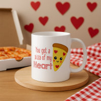 You Got a Pizza of My Heart Kawaii Pizza Pun 