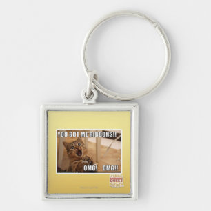 You got me ribbons!! key ring