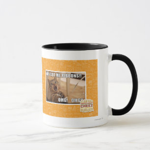 You got me ribbons!! mug