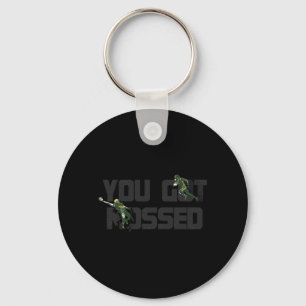 You Got Mossed Great Fun American Football Quote Key Ring