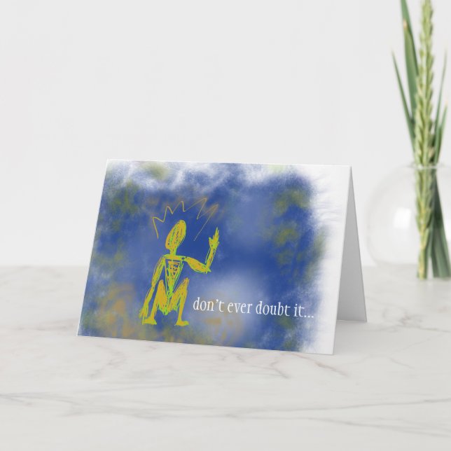 You got the power - a card to encourage (Front)