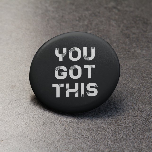 You got this black button badge (Creator Uploaded)