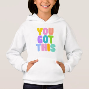 You Got This Cute Colourful Inspirational Quote