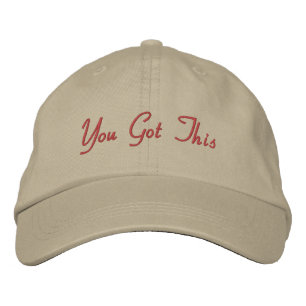 You Got This Inspirational Embroidered Hat