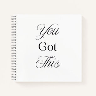 You Got This Motivational Well being Gift for her Notebook