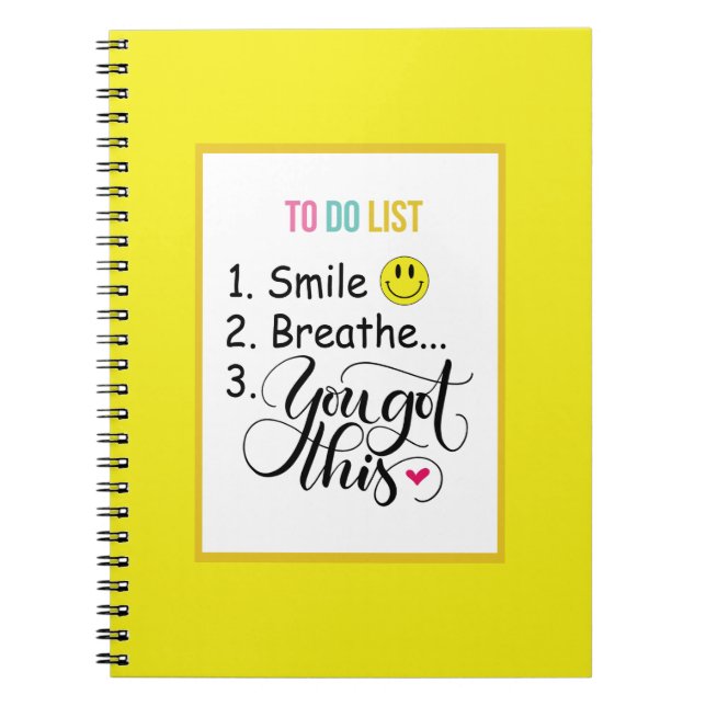 You Got This! Notebook (Front)