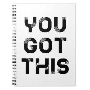 You got this notebook