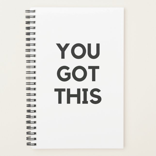 you got this planner (Front)