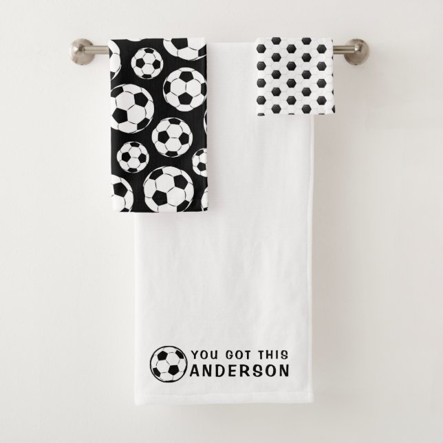 You Got This Soccer Towel Set (Insitu)