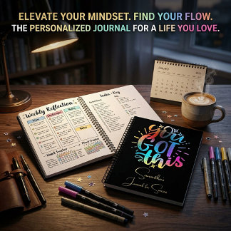 You Got this stars personalised bullet journal