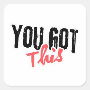 you got this sticker, cool stickers