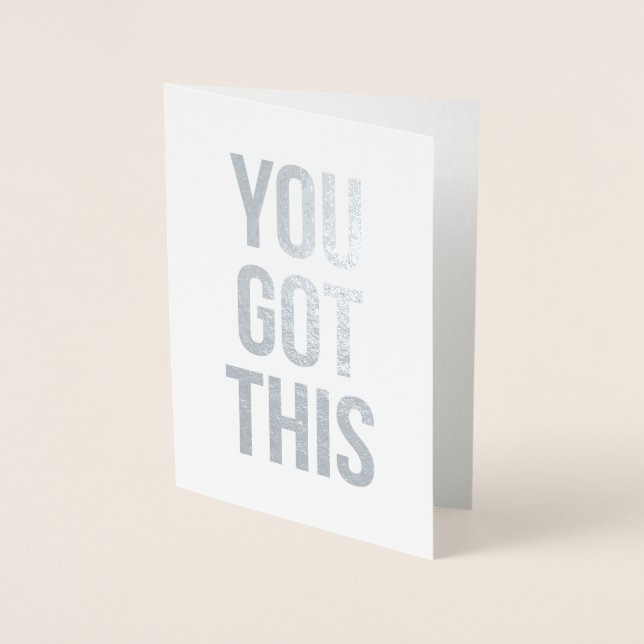 You Got This Sympathy Get Well Greeting Card (Front)