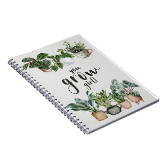 You Grow Girl - House Plant Lovers Notebook