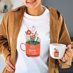 You grow girl Wildflower vintage women's T-Shirt