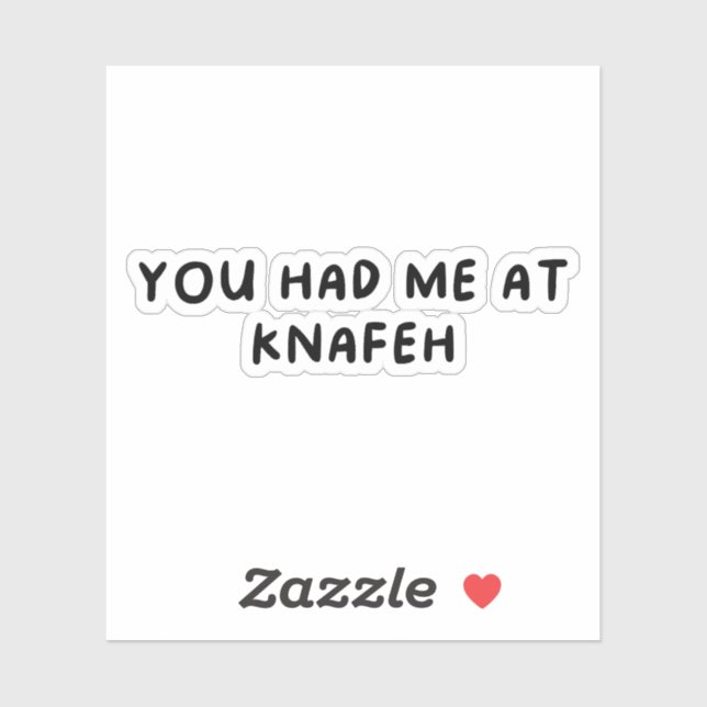 You Had At Knafeh (Sheet)